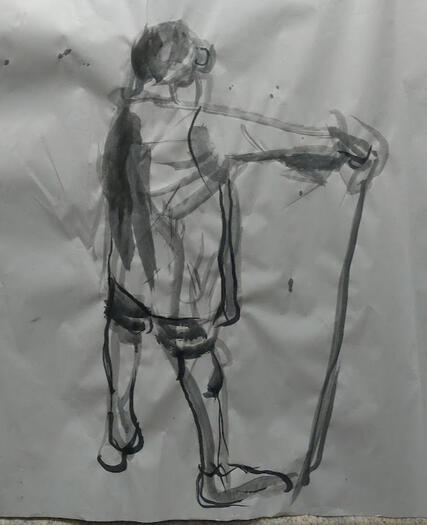 Ink Wash on Paper